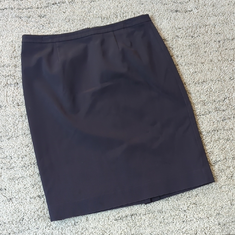 Tory Burch Midnight Navy Pencil Skirt